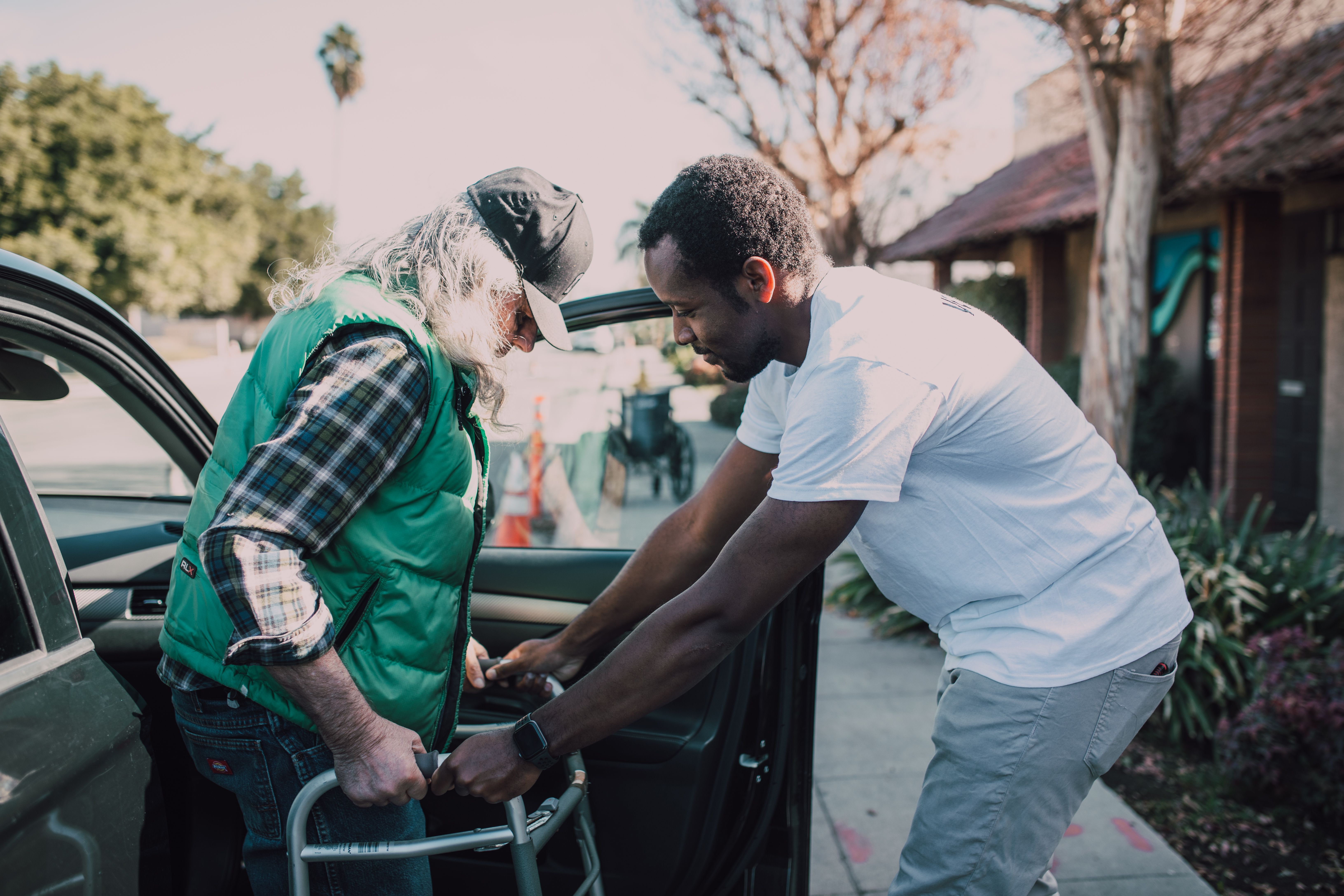People taking action in the community