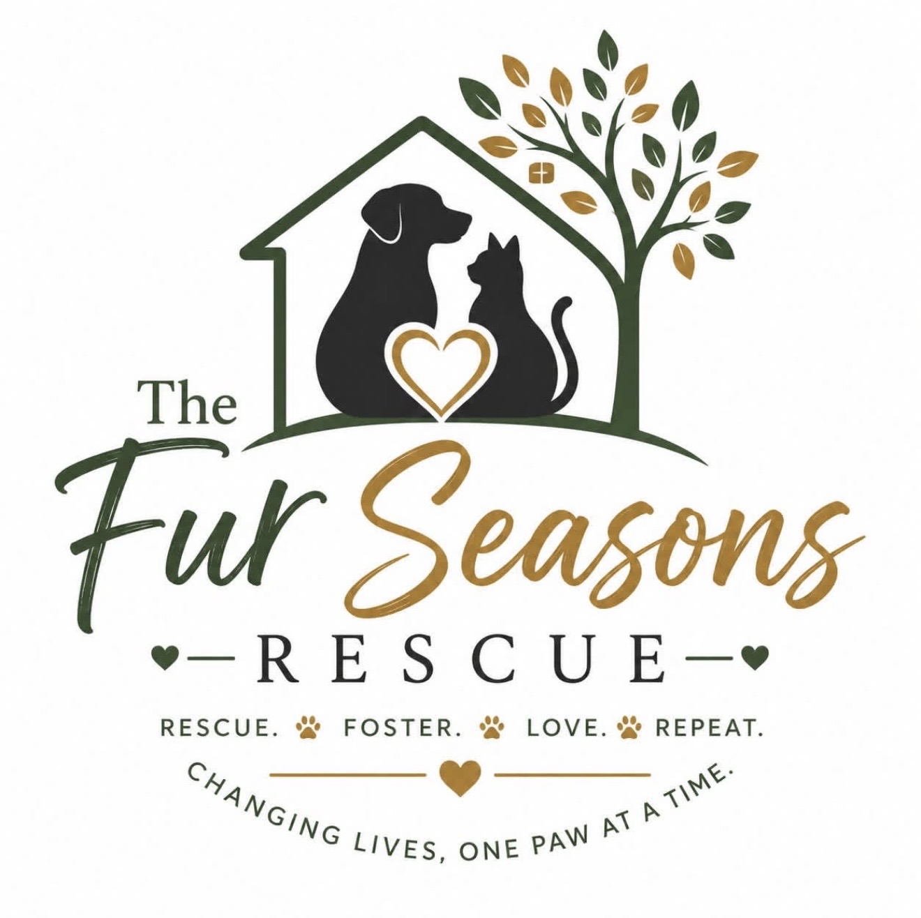 The Fur Seasons Rescue logo