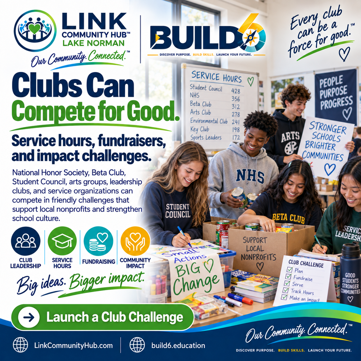 Clubs Compete for Good