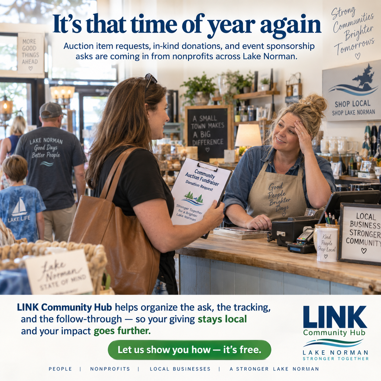 Nonprofit Asks Local Business