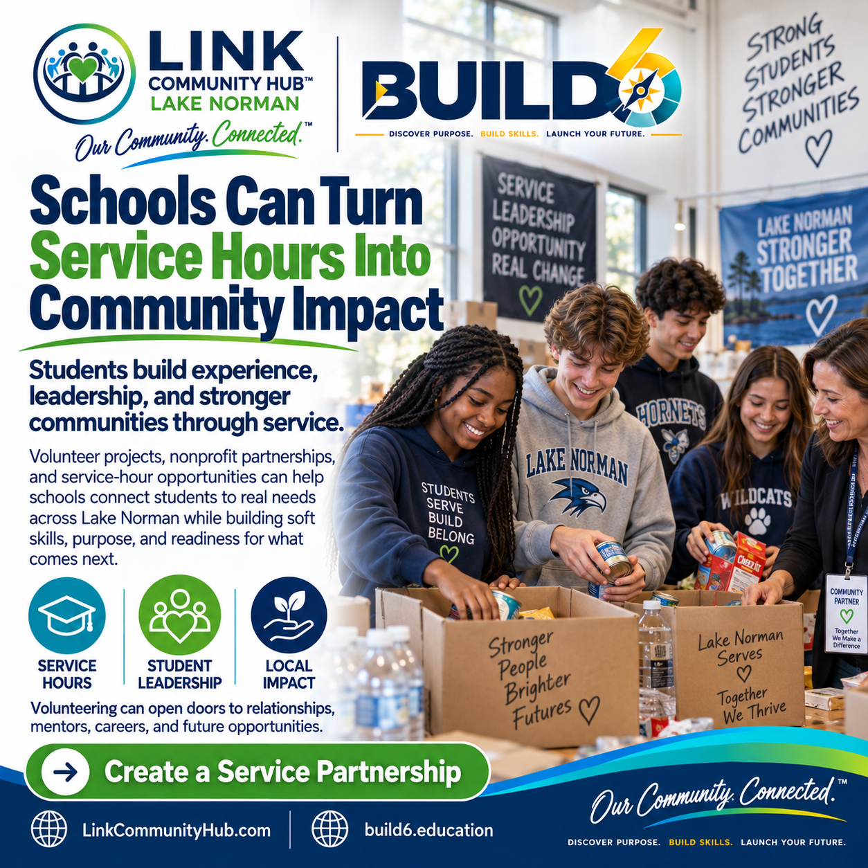 Schools: Service Hours to Community Impact