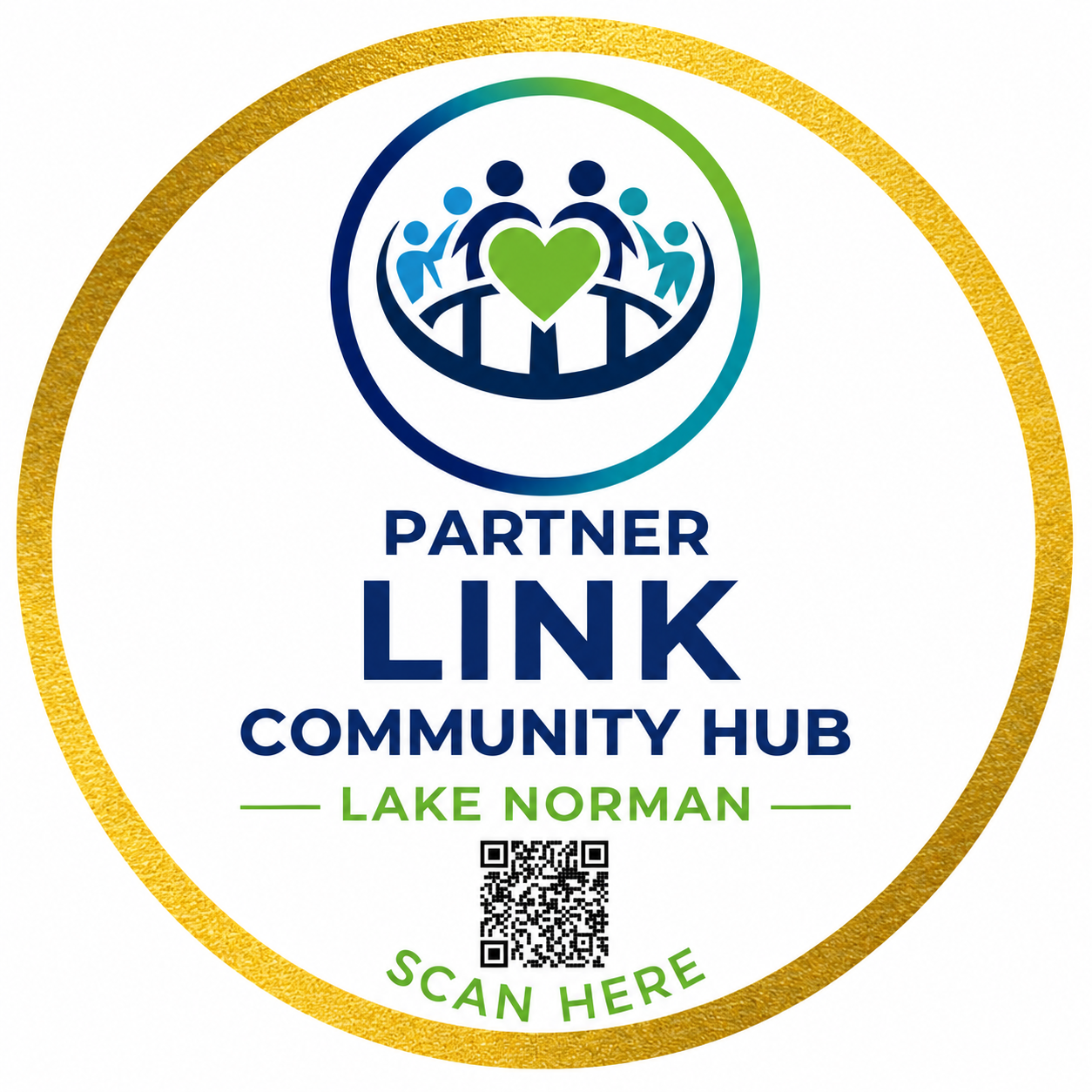 LINK Partner printable QR sticker