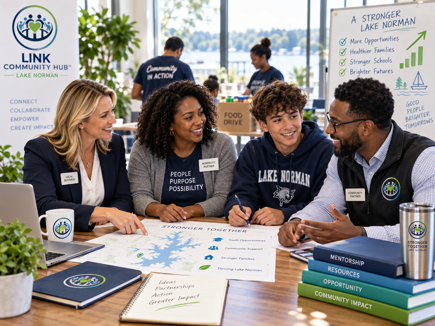 Lake Norman businesses, schools, nonprofits and community partners connecting through LINK Community Hub