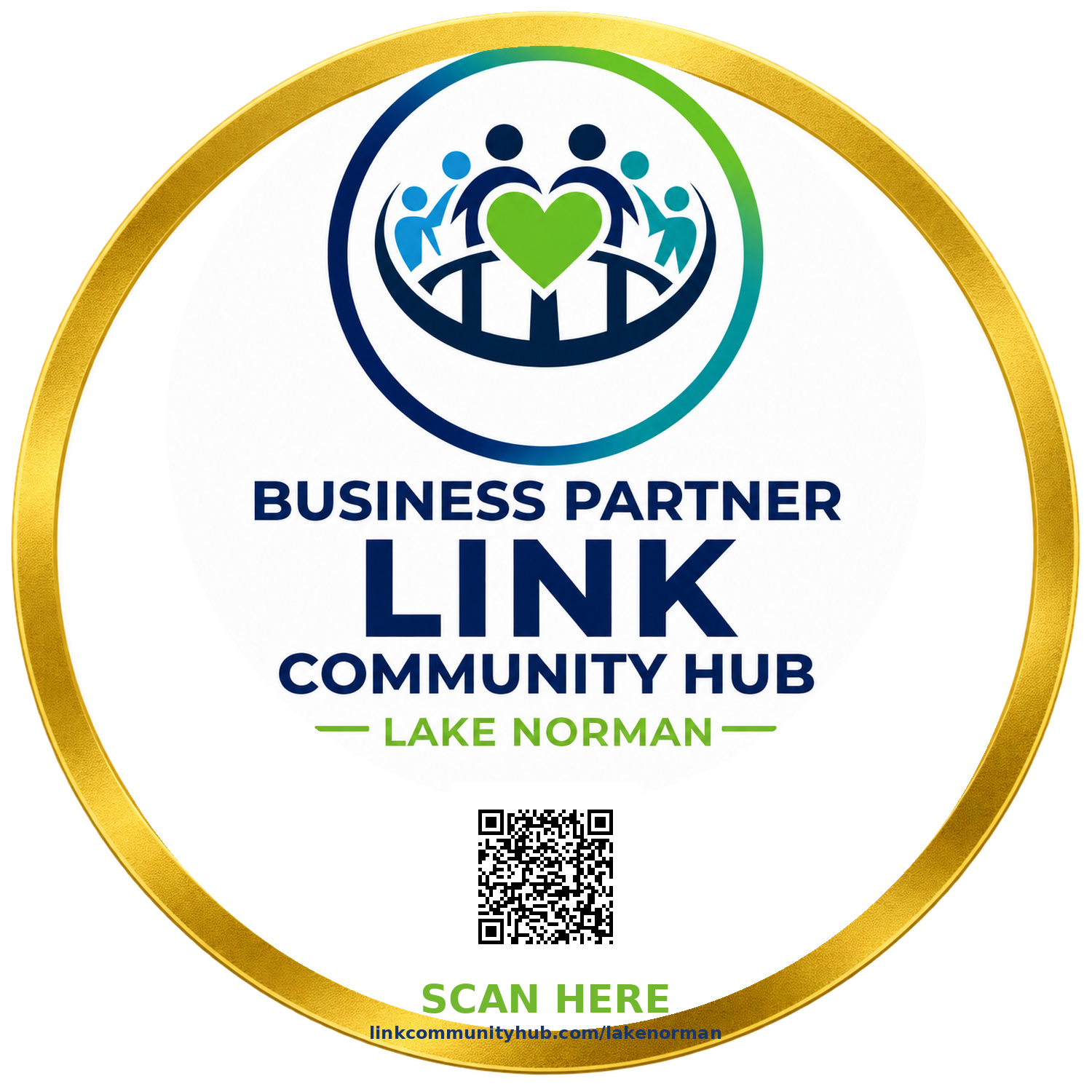 LINK Community Hub Business Partner badge