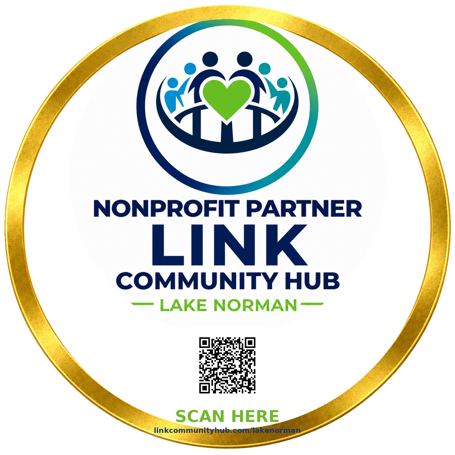 LINK Community Hub Nonprofit Partner badge